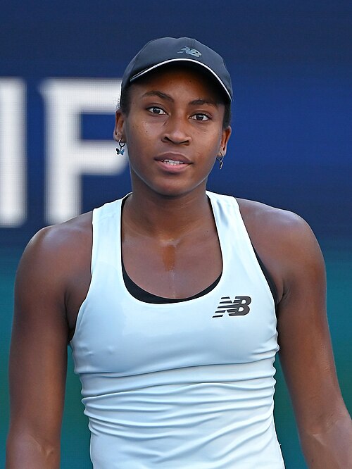 Coco Gauff profile portrait