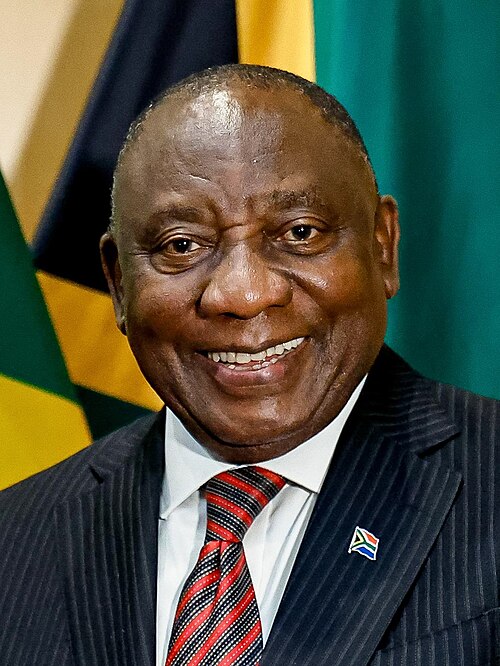 Cyril Ramaphosa profile portrait