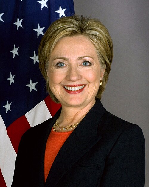 Hillary Clinton profile portrait