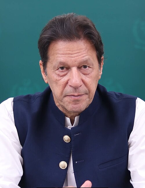 Imran Khan profile portrait