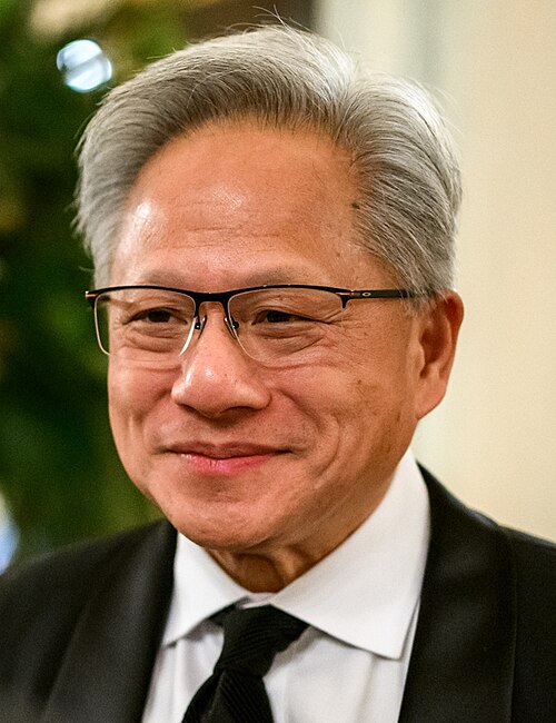 Jensen Huang profile portrait