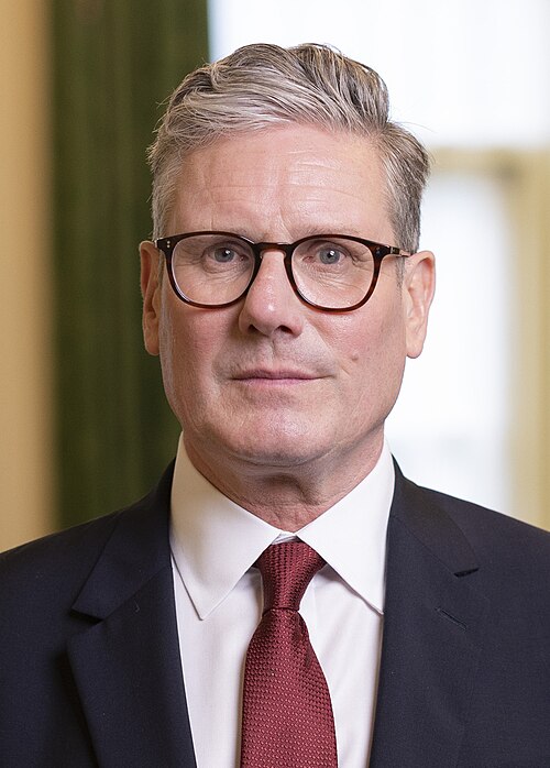 Keir Starmer profile portrait