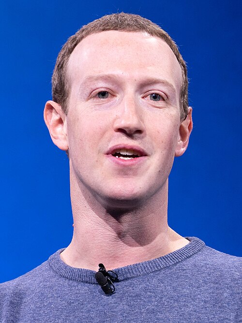 Mark Zuckerberg profile portrait