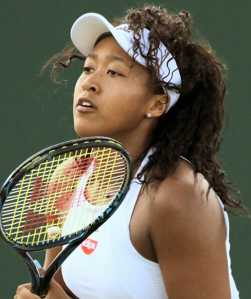 Naomi Osaka profile portrait