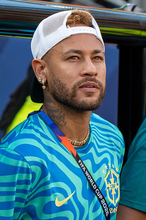 Neymar profile portrait