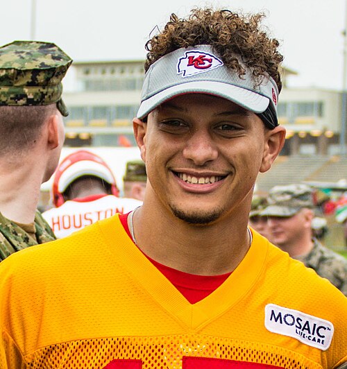 Patrick Mahomes profile portrait
