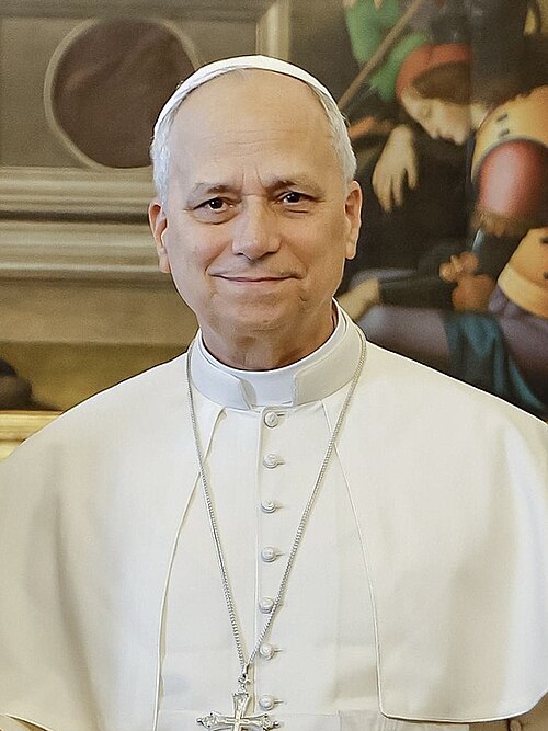 Pope Leo XIV profile portrait