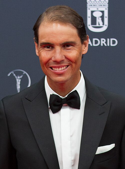 Rafael Nadal profile portrait
