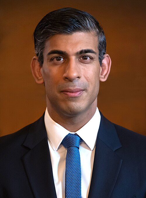 Rishi Sunak profile portrait