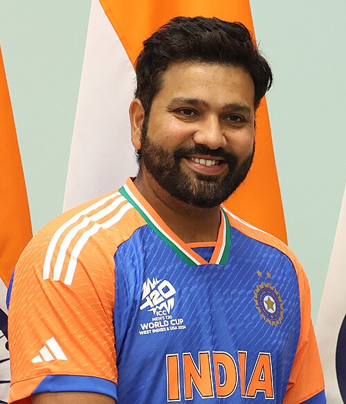 Rohit Sharma profile portrait