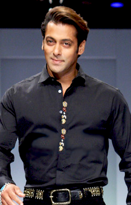 Salman Khan profile portrait