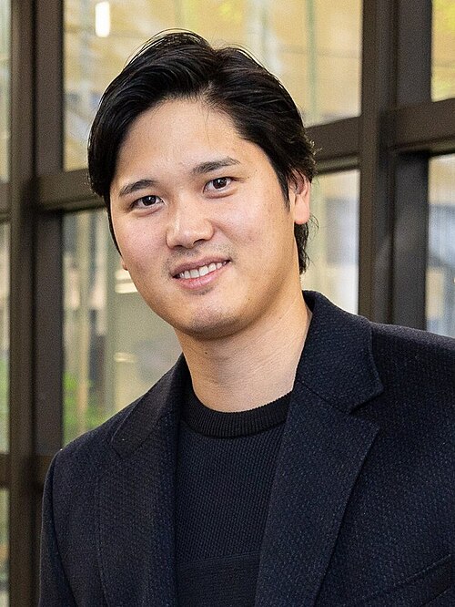 Shohei Ohtani profile portrait