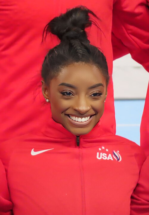 Simone Biles profile portrait
