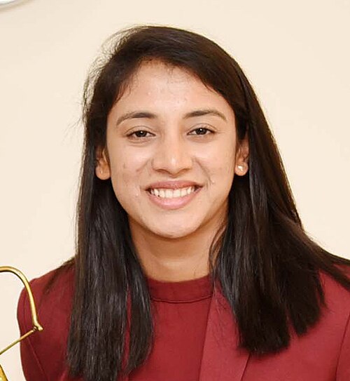 Smriti Mandhana profile portrait