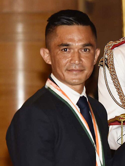 Sunil Chhetri profile portrait