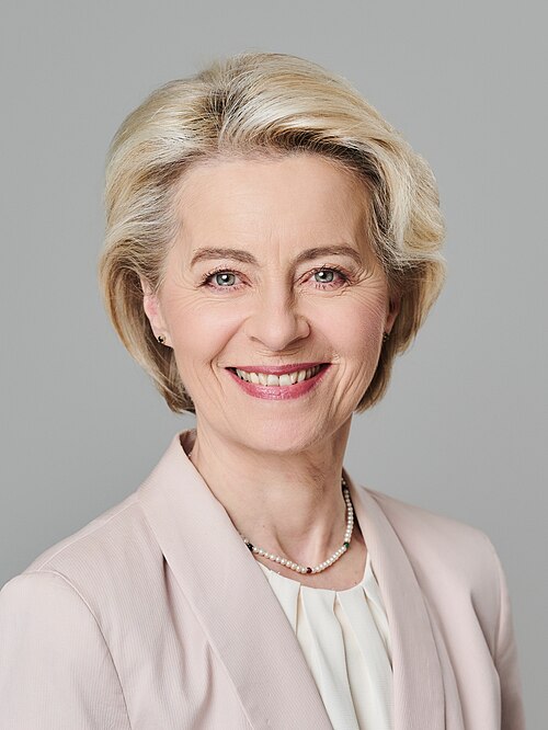 Ursula von der Leyen profile portrait